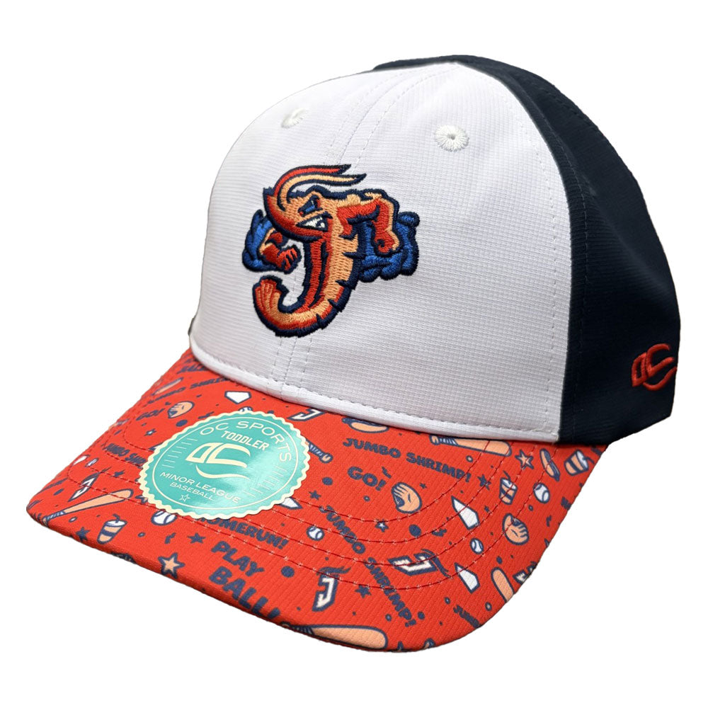 Jacksonville Jumbo Shrimp OC Toddler Sandlot Cap – Jacksonville