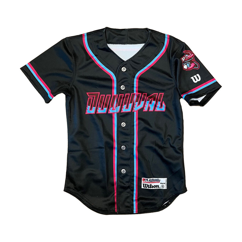Jacksonville Jumbo Shrimp Evoshield Youth Vice Nights Jersey â Jacksonville Jumbo Shrimp