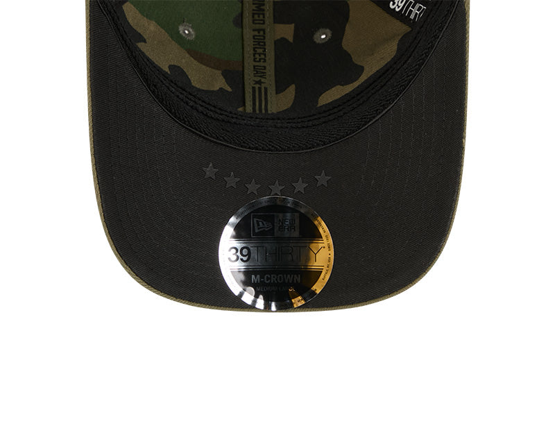 JAL 　CA帽章 Jacksonville Jumbo Shrimp New Era 2026 Armed Forces Day 39Thirty