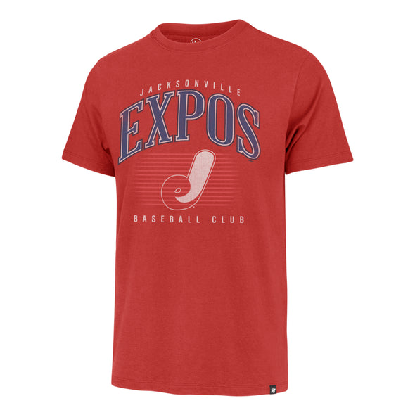 Jacksonville Jumbo Shrimp '47 Jacksonville Expos Double Header Franklin Tee