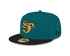 Jacksonville Jumbo Shrimp New Era Grit-Iron 59Fifty