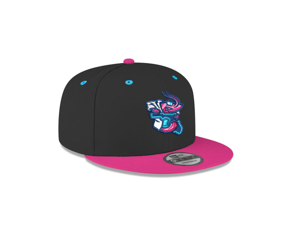 Jacksonville Jumbo Shrimp New Era Youth Vice Nights 9Fifty Snapback