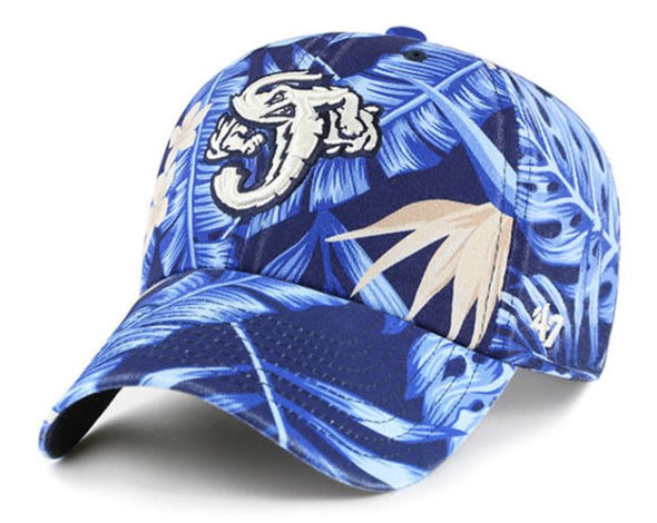 Jacksonville Jumbo Shrimp '47 Navy Tropicalia Clean Up