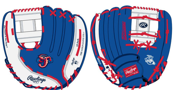 Jacksonville Jumbo Shrimp Rawlings Youth 10" Glove