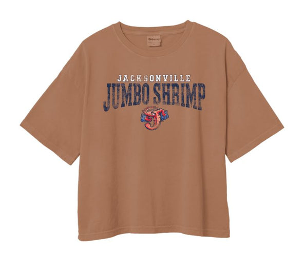 Jacksonville Jumbo Shrimp Ouray Camel Women's Oversized Midi