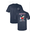 Jacksonville Jumbo Shrimp Puppie Love Navy Baseball Pup Tee