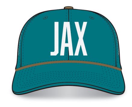 Jacksonville Jumbo Shrimp OC Sports Teal Eephus Snapback