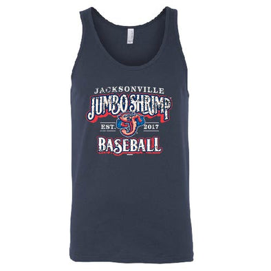 Jacksonville Jumbo Shrimp Bimm Ridder Navy Finley Tanktop