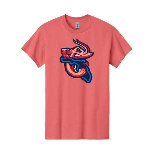 Jacksonville Jumbo Shrimp Florida Logo Basic Tee