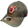 Jacksonville Jumbo Shrimp New Era Black Camo 39Thirty