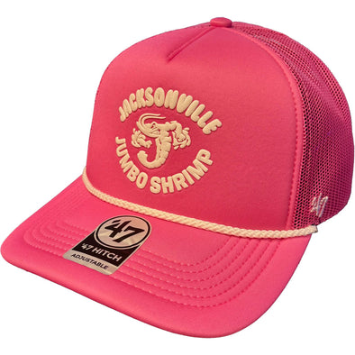 Jacksonville Jumbo Shrimp '47 Fluro Pink Bright Side Hitch