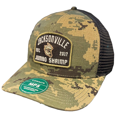 Jacksonville Jumbo Shrimp Legacy Ripstop Digi Camo Trucker