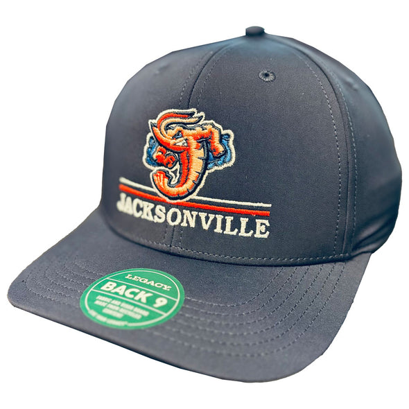 Jacksonville Jumbo Shrimp Legacy Navy Back 9