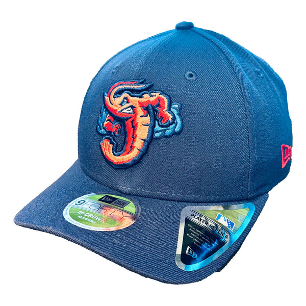 BABYL ダメージキャップ Jacksonville Jumbo Shrimp New Era Home Player Replica 940