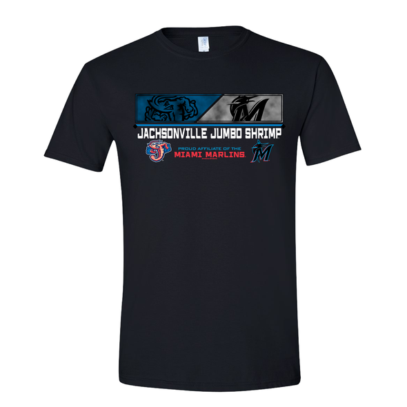 Jacksonville Jumbo Shrimp Bimm Ridder Black Affiliate Tee