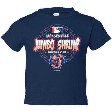 Jacksonville Jumbo Shrimp BR Navy Viva Infant Tee