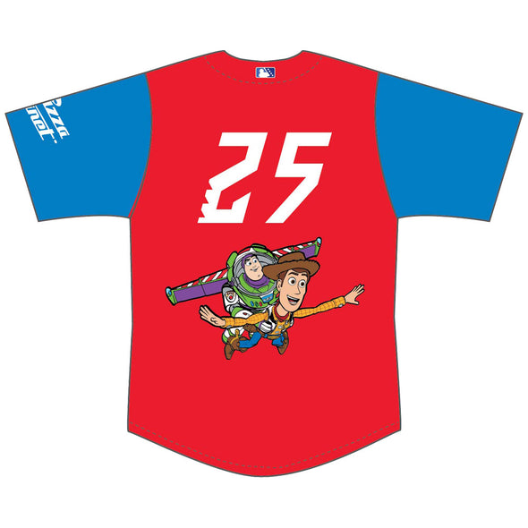 Jacksonville Jumbo Shrimp OT Sports Toy Story Adult Replica Jersey