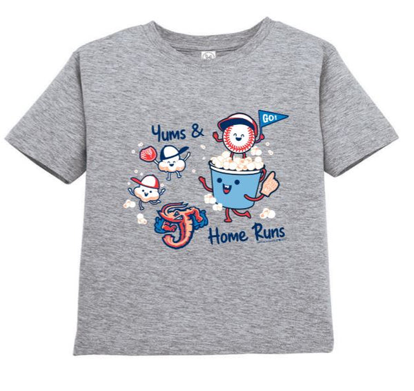Jacksonville Jumbo Shrimp SAAG Toddler Popcorn Tee – Jacksonville