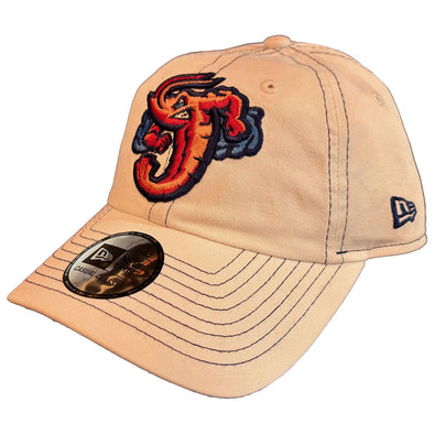 Jacksonville Jumbo Shrimp New Era Youth White Casual Classic