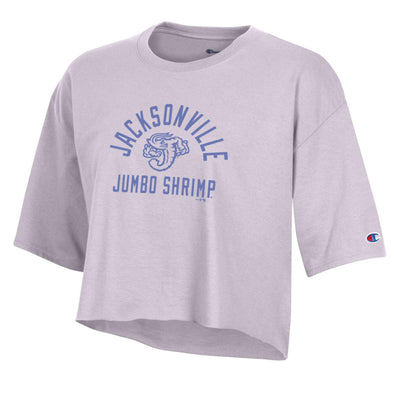 Jacksonville Jumbo Shrimp Champion Women's Boyfriend Crop