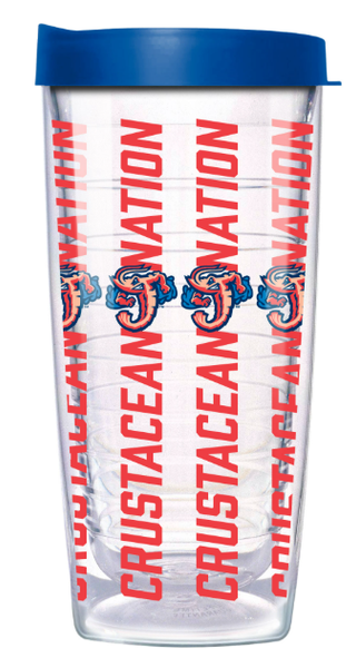 Jacksonville Jumbo Shrimp Jardine 16oz Crustacean Nation Tumbler w