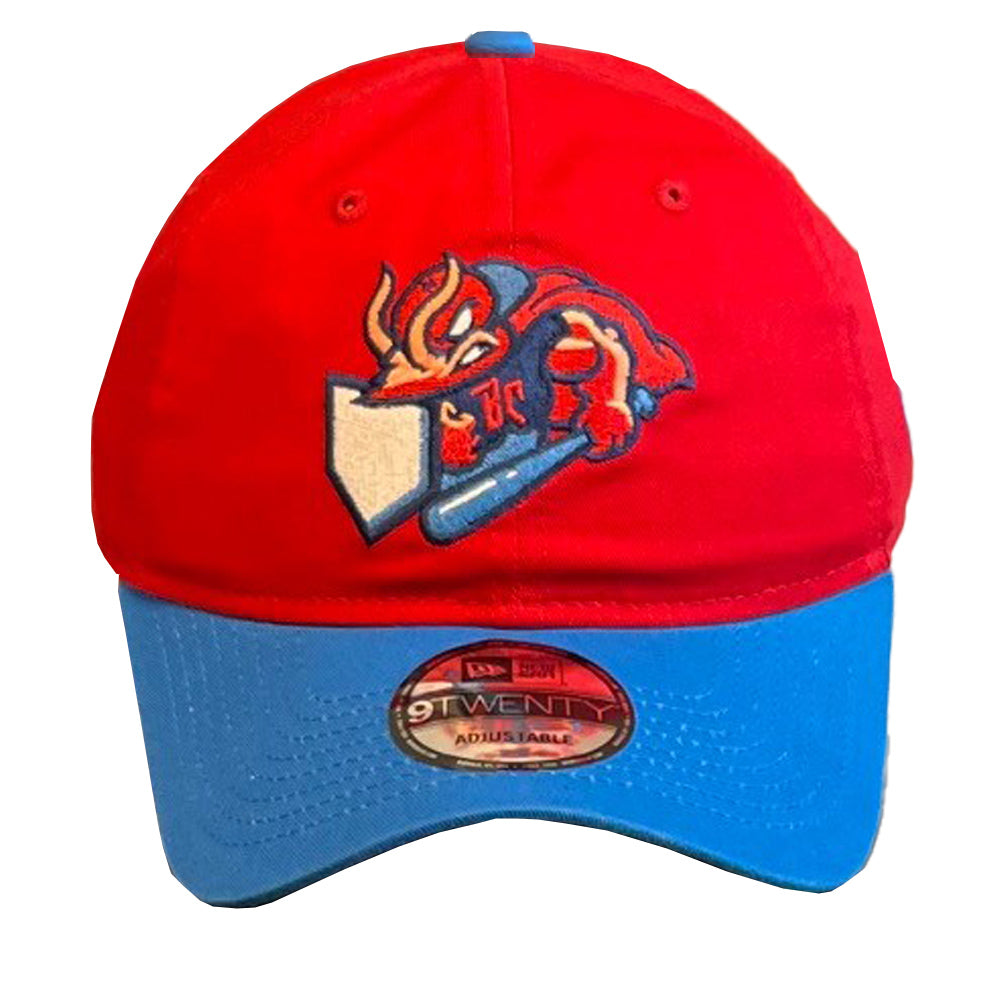 New Era Jacksonville Jumbo Shrimp Red Red Caps Theme Night 59FIFTY Fitted  Hat