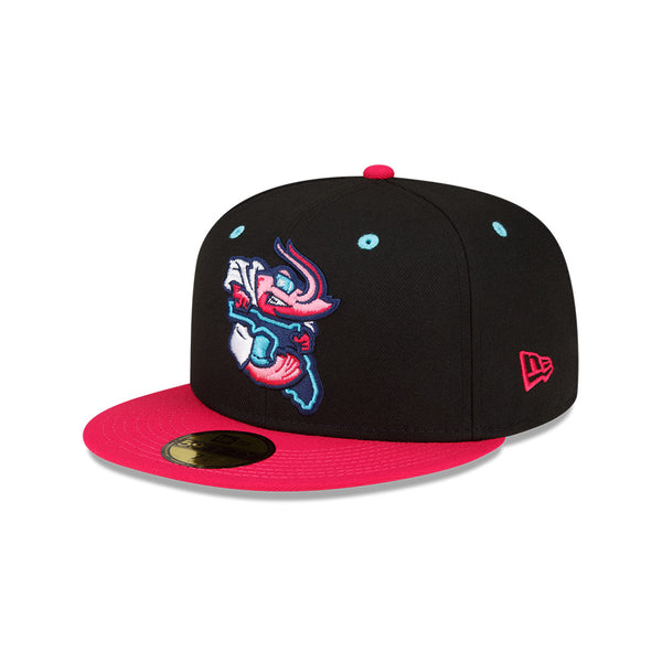 ラケット　キャップ Jacksonville Jumbo Shrimp New Era Official Alt 3 Vice Nights On