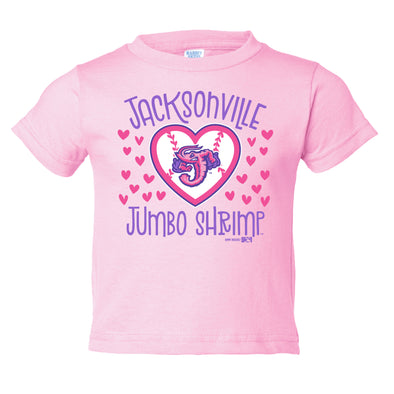 Jacksonville Jumbo Shrimp Bimm Ridder Pink Andie Infant Tee