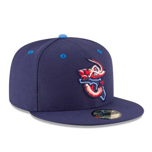 Jacksonville Jumbo Shrimp 2017-2022 Official On-Field Road 59Fifty *Discontinued*